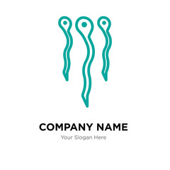  company logo design template, colorful vector icon for your business, brand sign and symbol