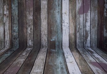 Old dark wood board texture background natural with pattern for interior design.