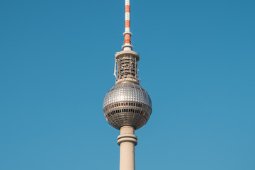   Tv Tower (Fernsehturm) in  Berlin