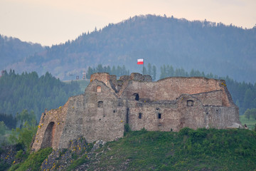 Zamek w Czorsztynie. © Tomasz Warszewski