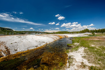 Iron Spring Creek in Yellowstone