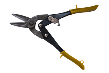 Shears for metal isolate