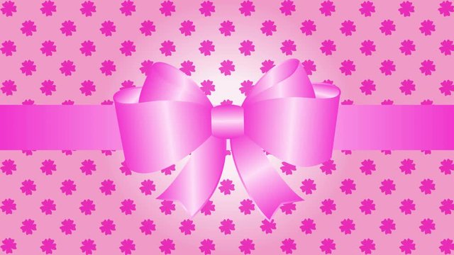 Anima&ccedil;&atilde;o de papel de embrulho com flores