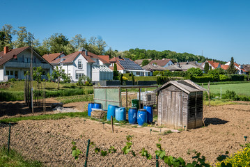 Obraz premium Schrebergarten