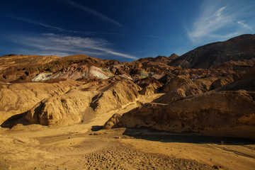 Artist's Palette landmark place in Death Valley National Park, California, USA
