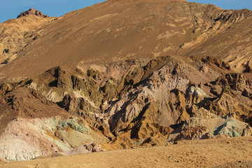 Artist's Palette landmark place in Death Valley National Park, California, USA