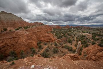 View to Kodachrome basin state park in Utah, USA