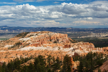 Landscape of Bryce canyon National Park, Utah, USA