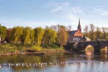 Fototapeta premium River Dee Chester City UK