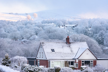 Snowy Britain UK