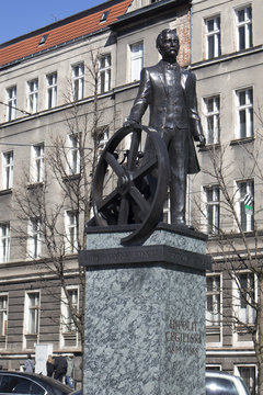 The sculpture of Hipolit Cegielski