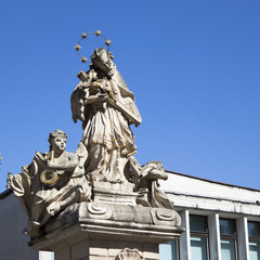 Figure St. John of Nepomuk on the Old Market Square