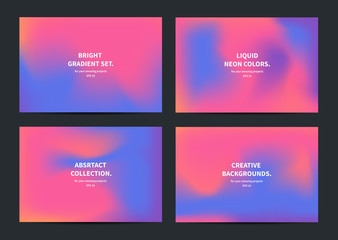 Abstract Gradient Background Collection