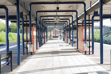 Obraz premium train station