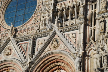  Siena Cathedral; building; landmark; cathedral; architecture