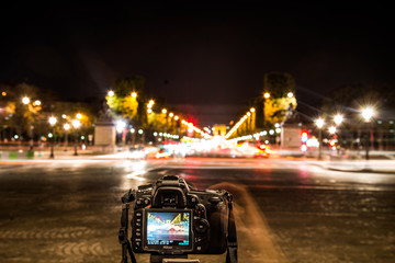 Paris By night place de la concorde