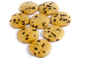 chocolaty chip  cookie's