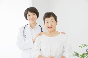 Obraz premium お年寄り 医療