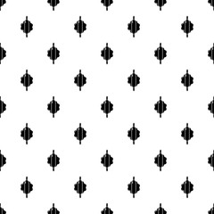 Dough rolling pin pattern vector seamless