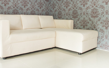 White sofa