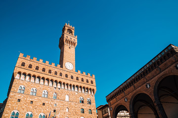 Fototapeta premium Palazzo Vecchio in Florence, Italy