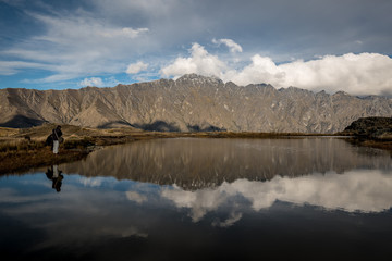 photographers at a Lake at Kelvin Heights