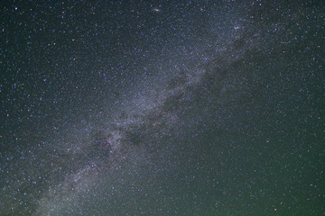 星空　北アルプス・野口五郎岳からの眺め
