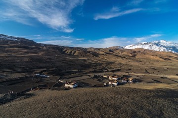 Amazing Landscape in Langza Village - Spiti