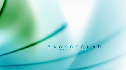 Swirl fluid flowing colors motion effect, holographic abstract background