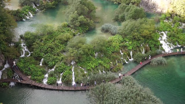 Plitvice Lakes National Park in Croatia