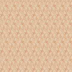 vintage wallpaper seamless floral pattern