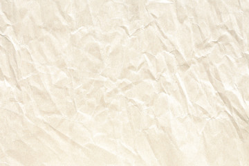 Crumpled old brown paper texture
