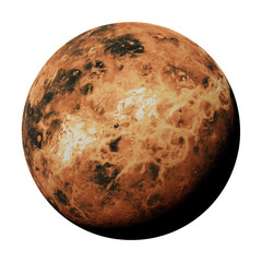 Obraz premium the planet Venus, part of the solar system