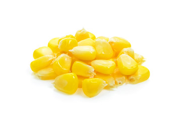 corn Seeds isolated on white background