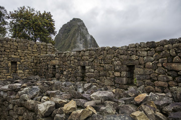 Machu Picchu ruins in Peru