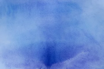 Abstract blue watercolor background © Iryna