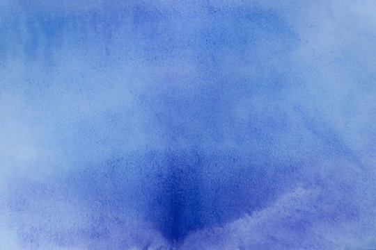 Abstract blue watercolor background