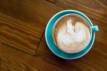 Cup Of Coffee With Latte art