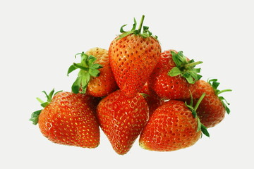 Strawberry isolated on white background