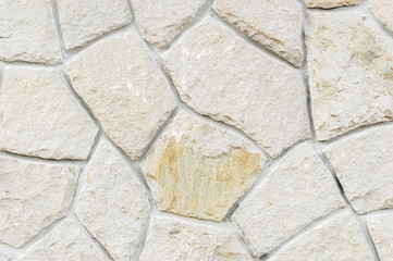 Stone wall texture.