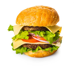 fast food, fresh burger