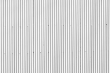 White zinc wall background