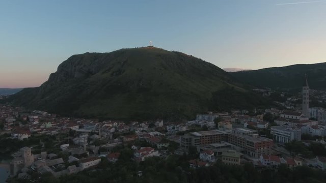 Mostar aerial view 10