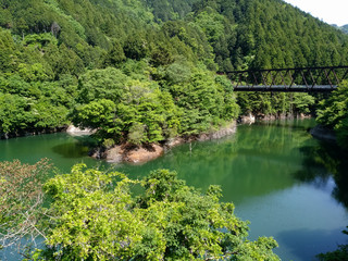 Fototapeta premium 宮ケ瀬 金沢橋