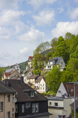 Fototapeta na wymiar The city of Altena in Germany