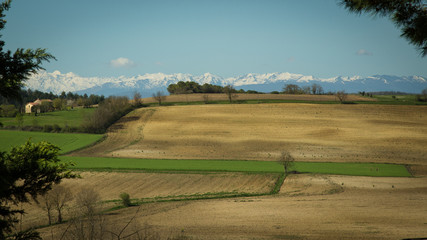 Obraz premium Paysages de l'Aude
