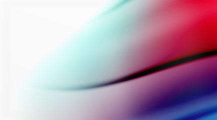 Swirl fluid flowing colors motion effect, holographic abstract background