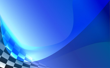 checkered flag racing background vector