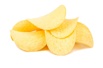 Potato chips with cheese