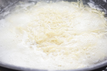 Raw noodles